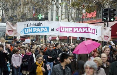 FRANCE-HOMOSEXUALITY-WEDDING-SOCIETY-DEMO