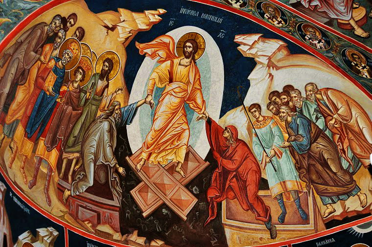 invierea domnului – in biserica schitului