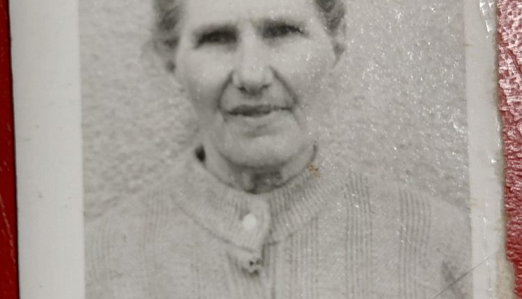 Ana Săbăduș Gavrilă, fotografie la vârsta senectuții.