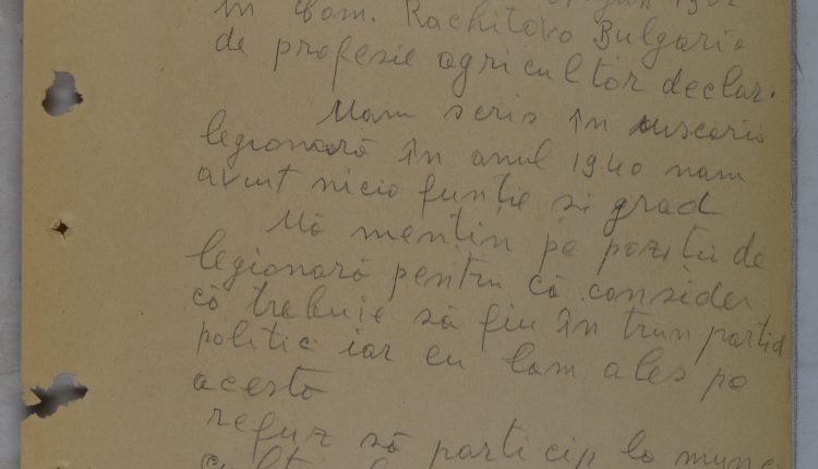 I 258238_003_Page_042 1962 aiud ramane legionar refuza reeducarea