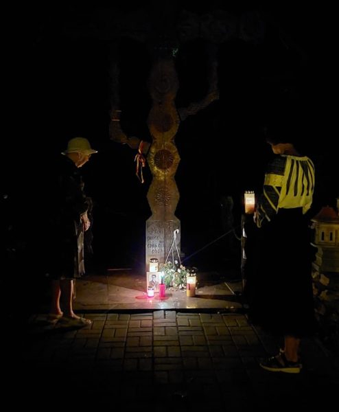 Galina Raduleanu și Ioana Dobrescu la Tâncăbești. 23.08.2024